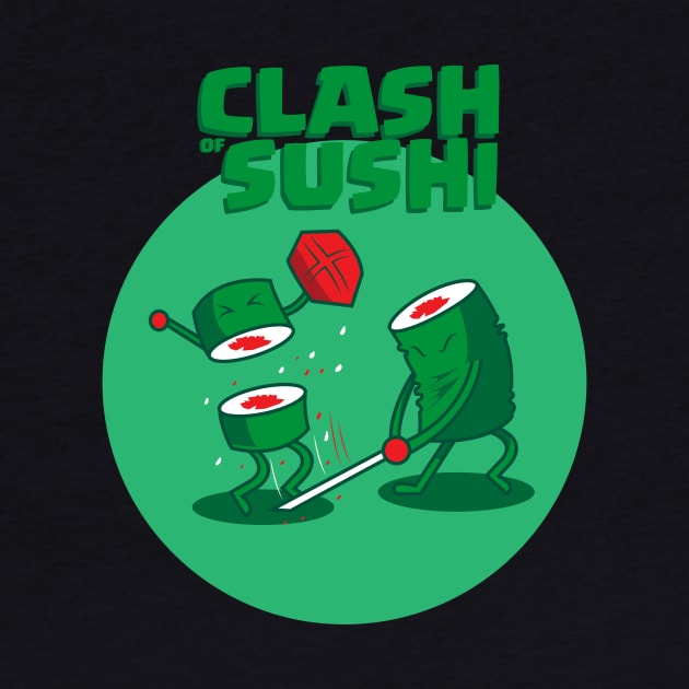 Clash of Sushi by cungtudaeast